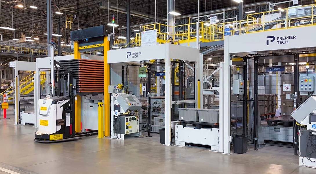 Premier Tech Systems and Automation equipment