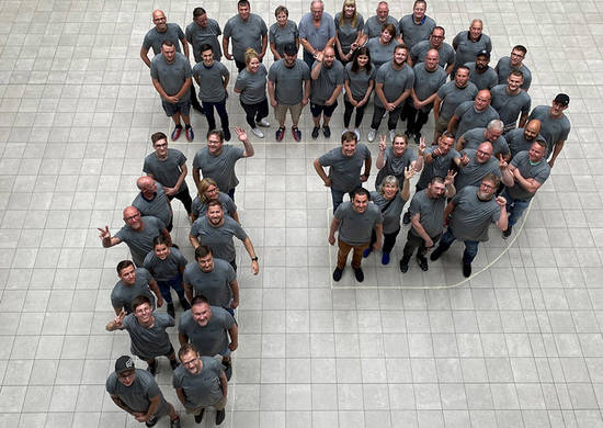 People taking a picture